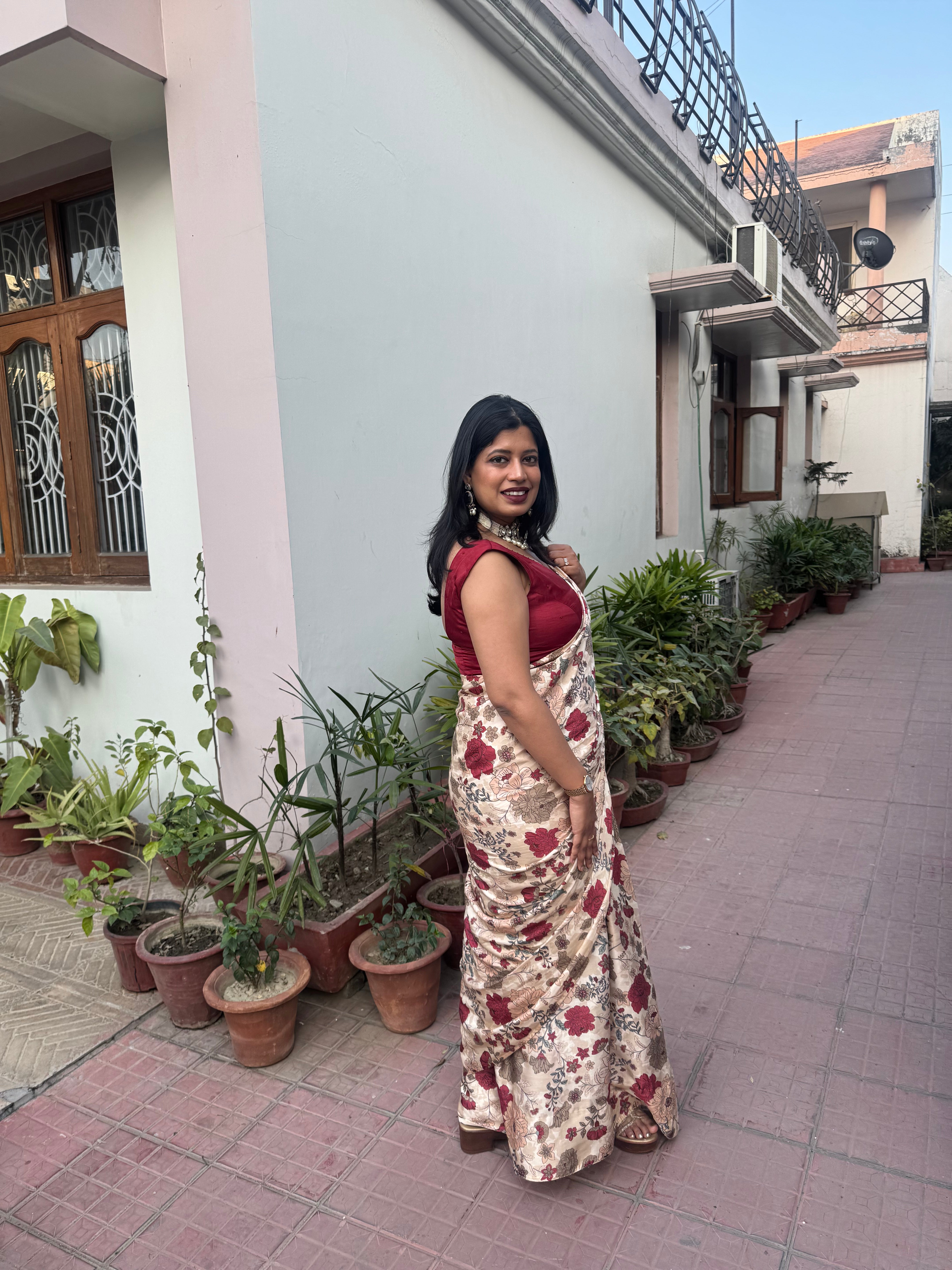 Rosemary Saree (Set of 2)