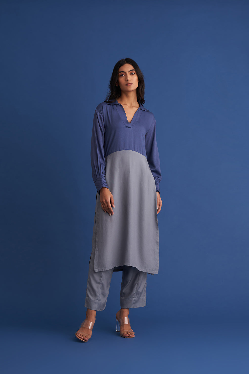 Tera Tunic Night Kurta Set - (Set of 2)