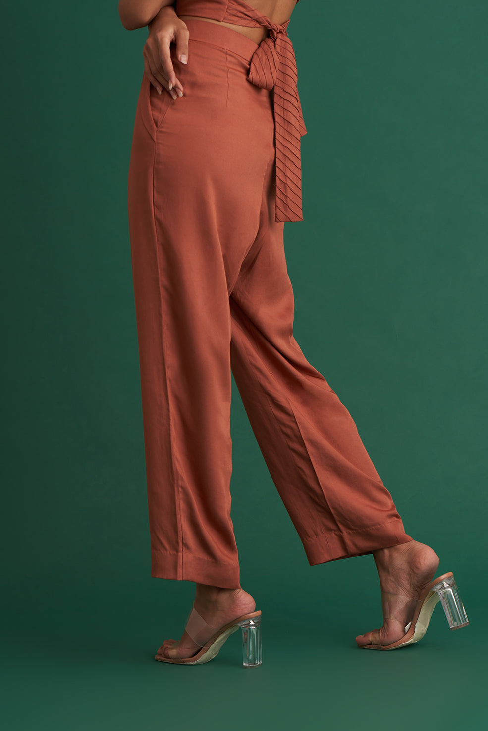 Heather Pants Argan Brown