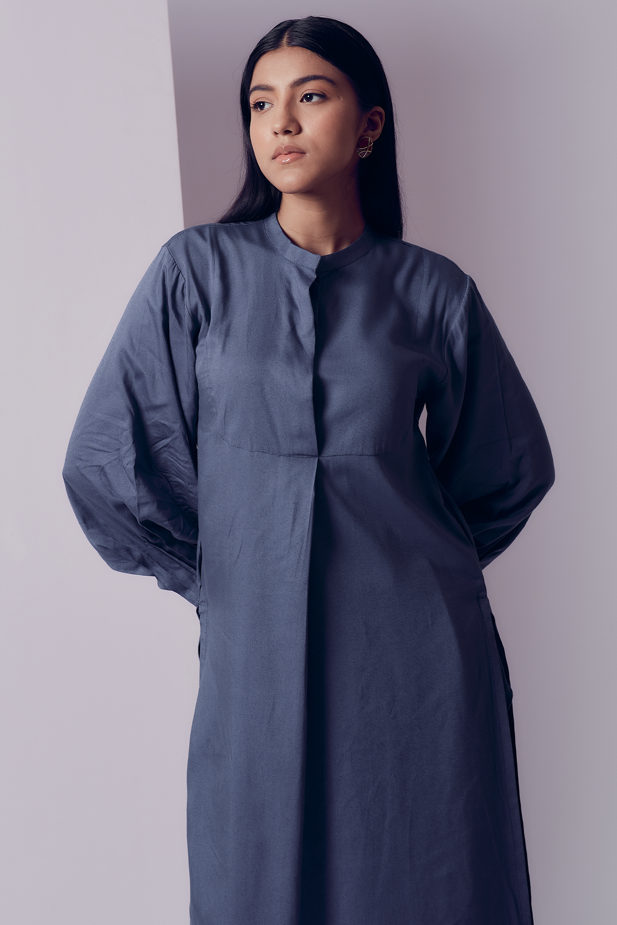 Napa Long Shirt - Blue Lagoon
