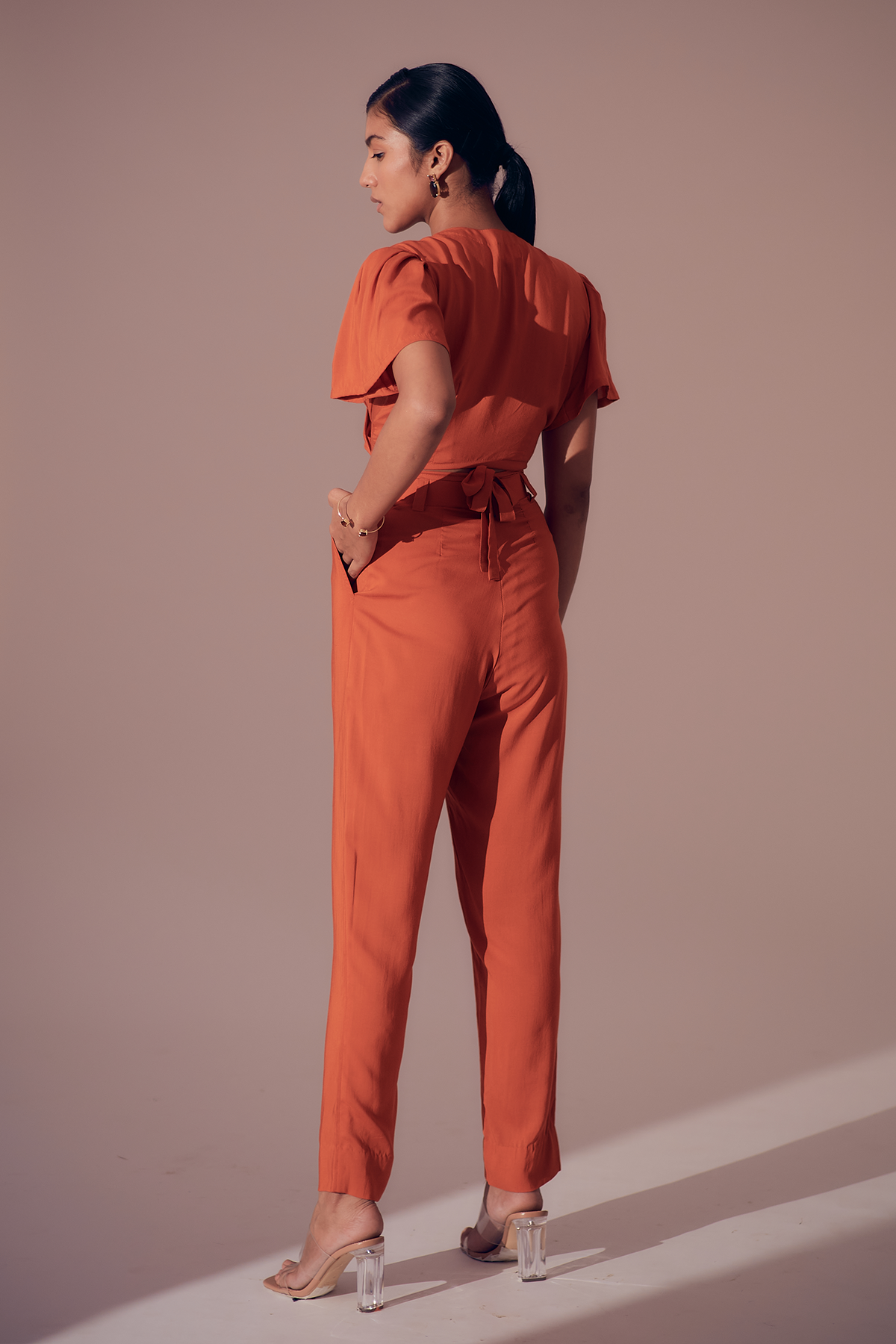 Tulum Top - Sunset Orange