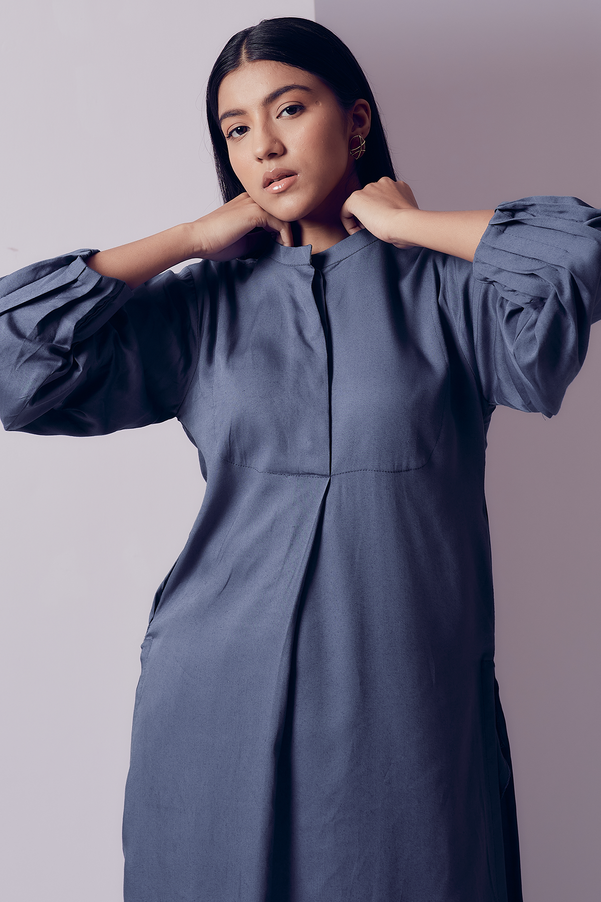 Napa Long Shirt - Blue Lagoon