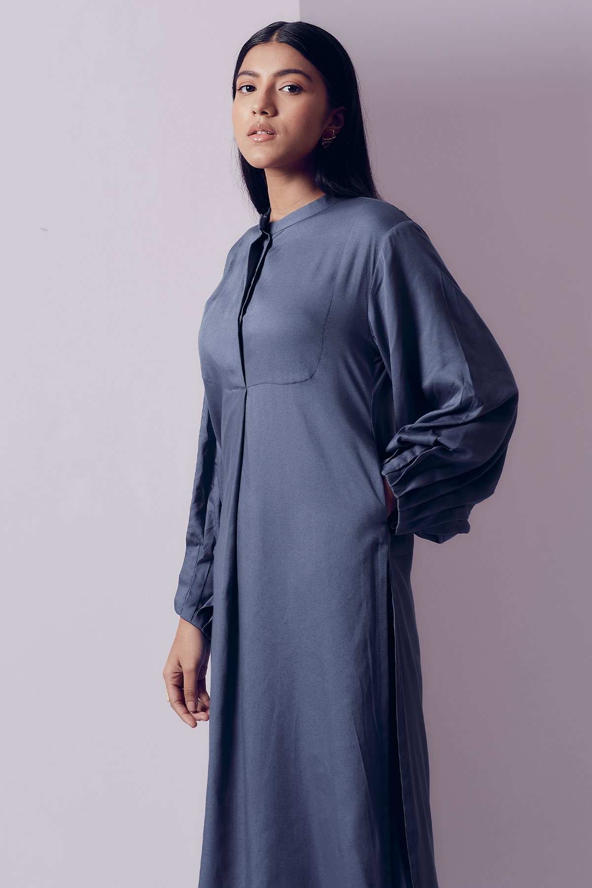 Napa Long Shirt - Blue Lagoon