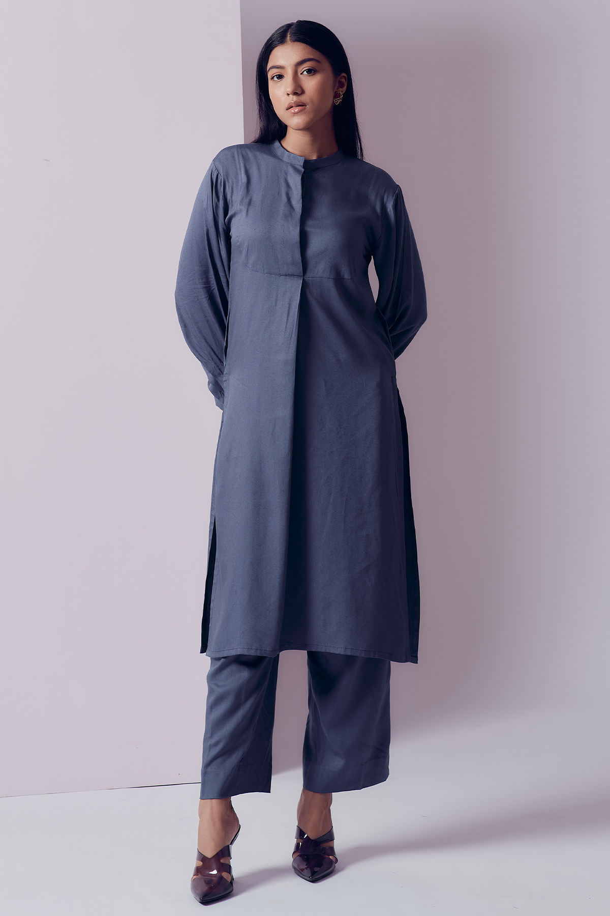 Napa Long Shirt - Blue Lagoon