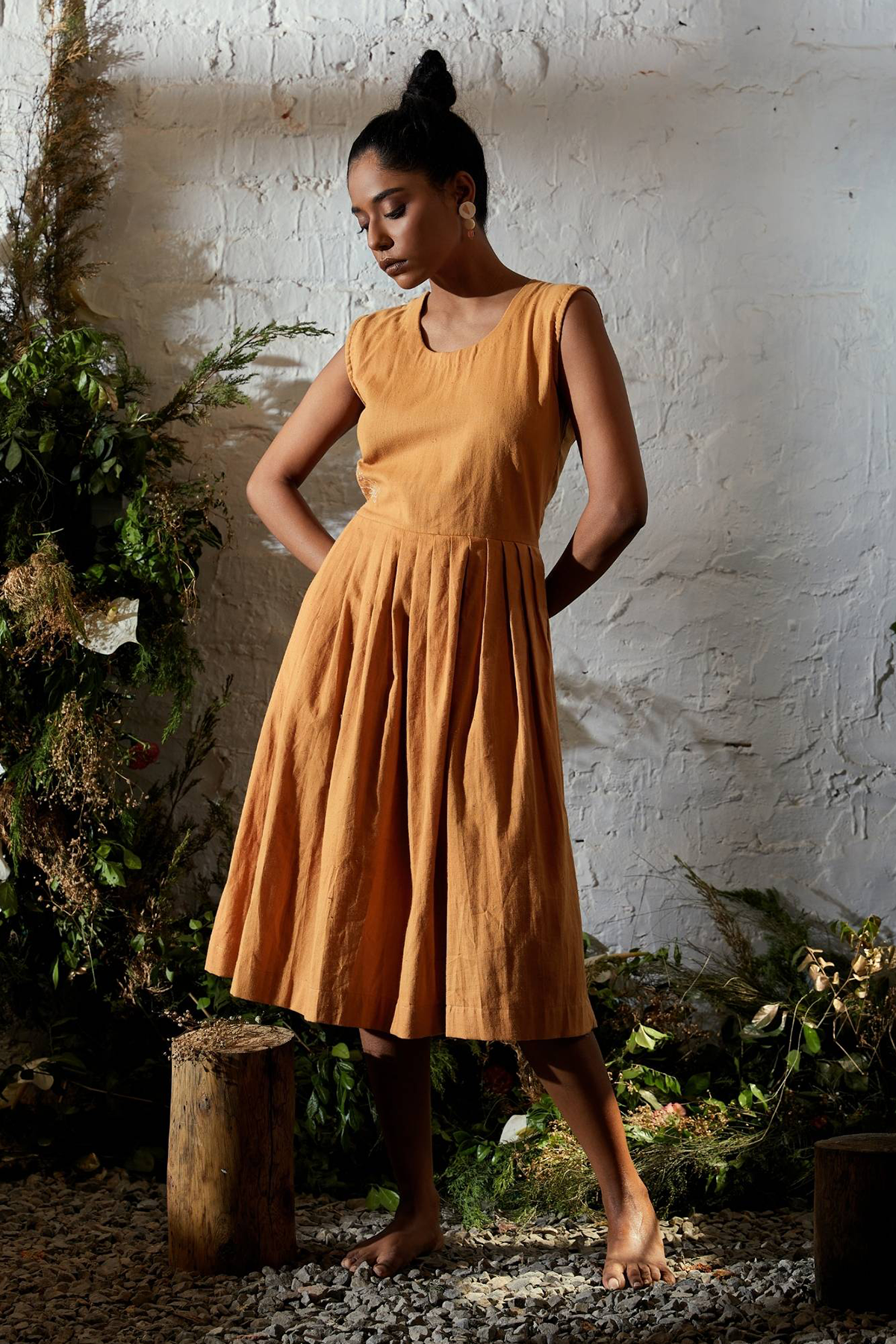 Apricot Valley Dress