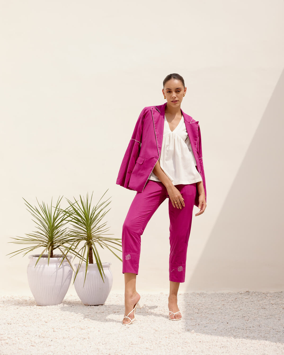 Promise Co-ord - Magenta (Set of 3)