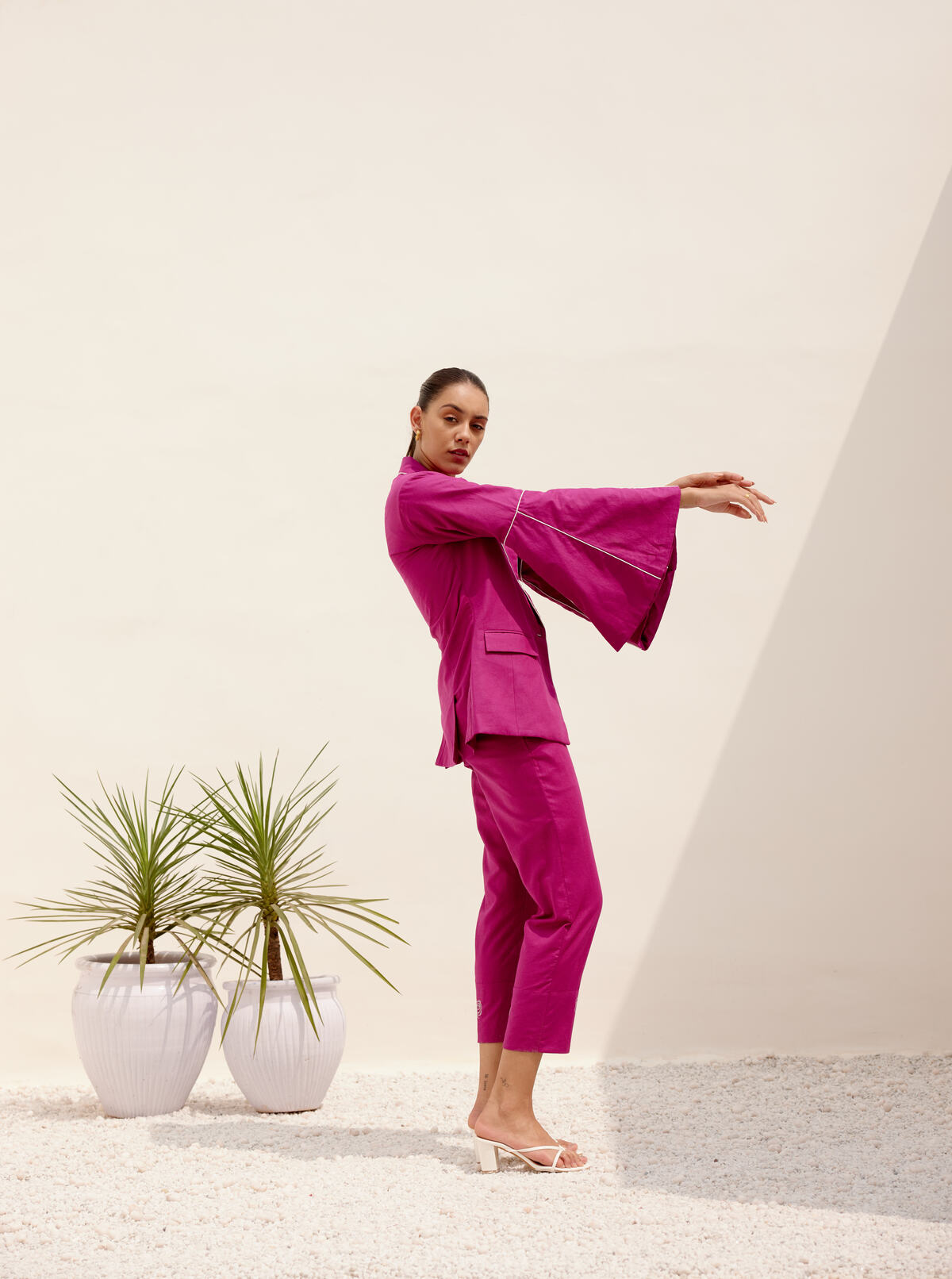 Promise Co-ord - Magenta (Set of 3)