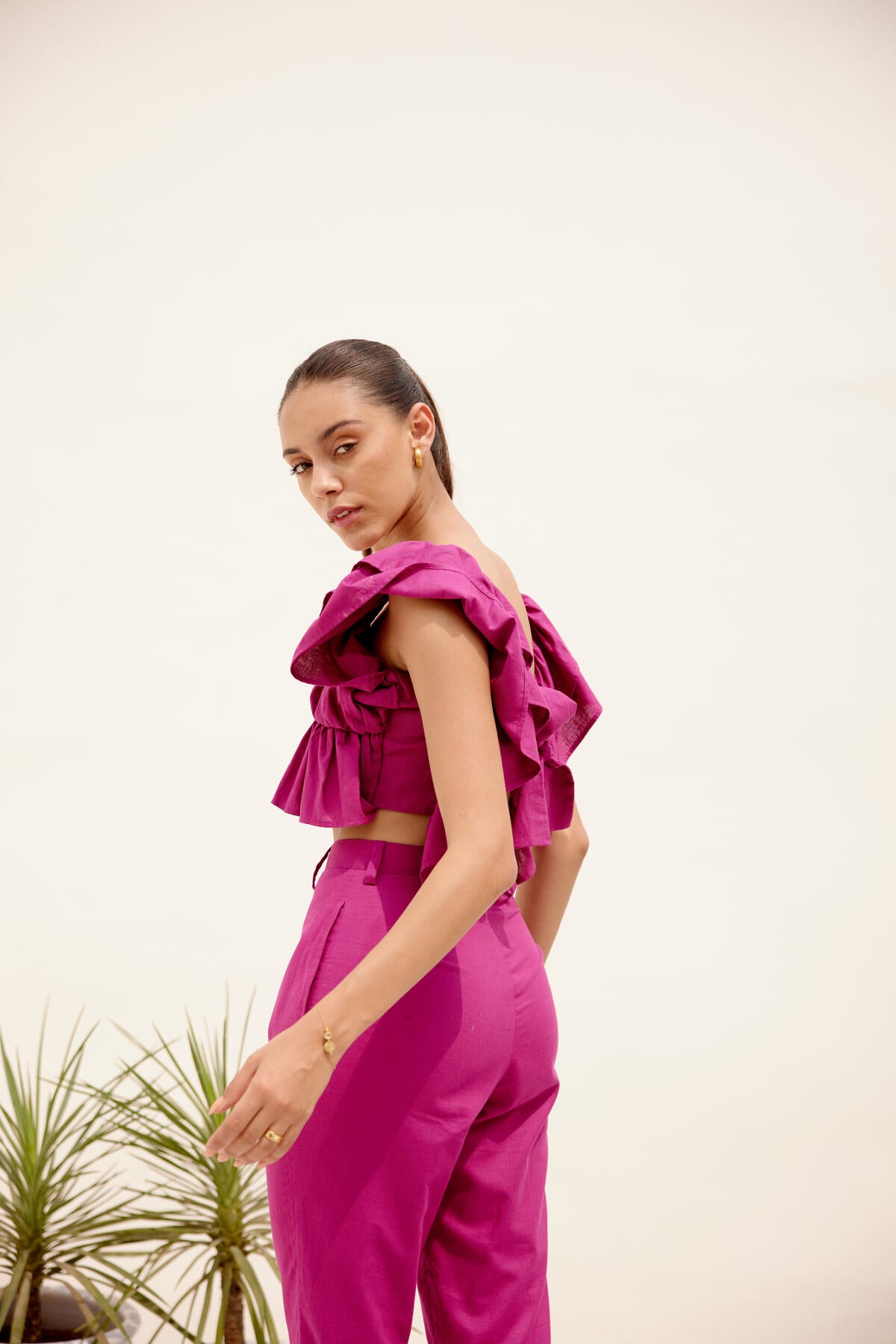 Mimosa Co-ord Set - Magenta (Set of 2)