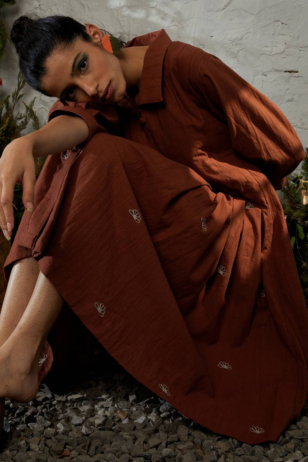Mangrove Dress - Cinnamon