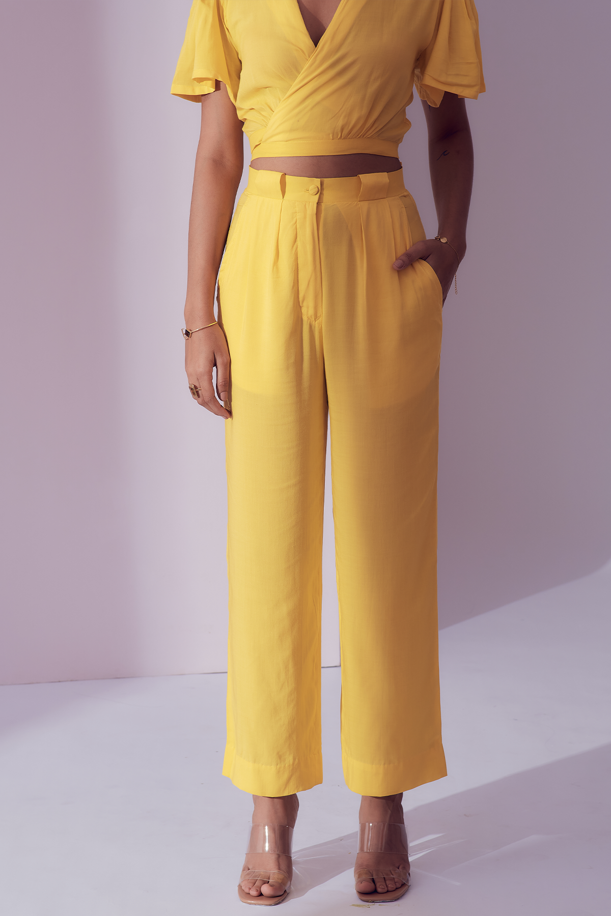 Tokyo Pants - Sunrise Yellow