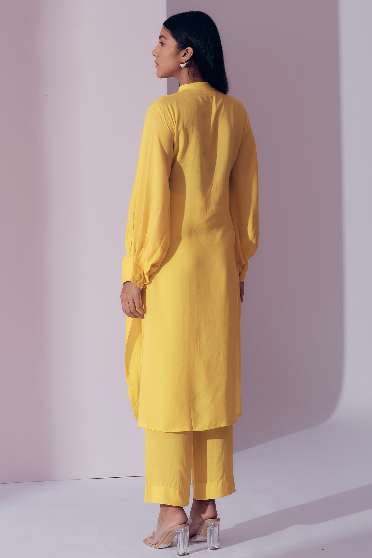Napa Long Shirt - Sunrise Yellow