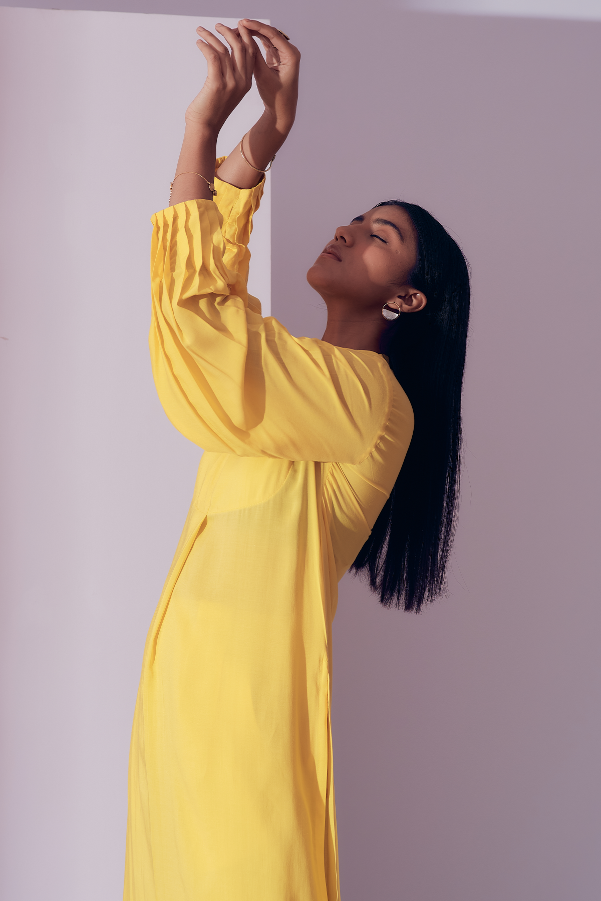Napa Long Shirt - Sunrise Yellow