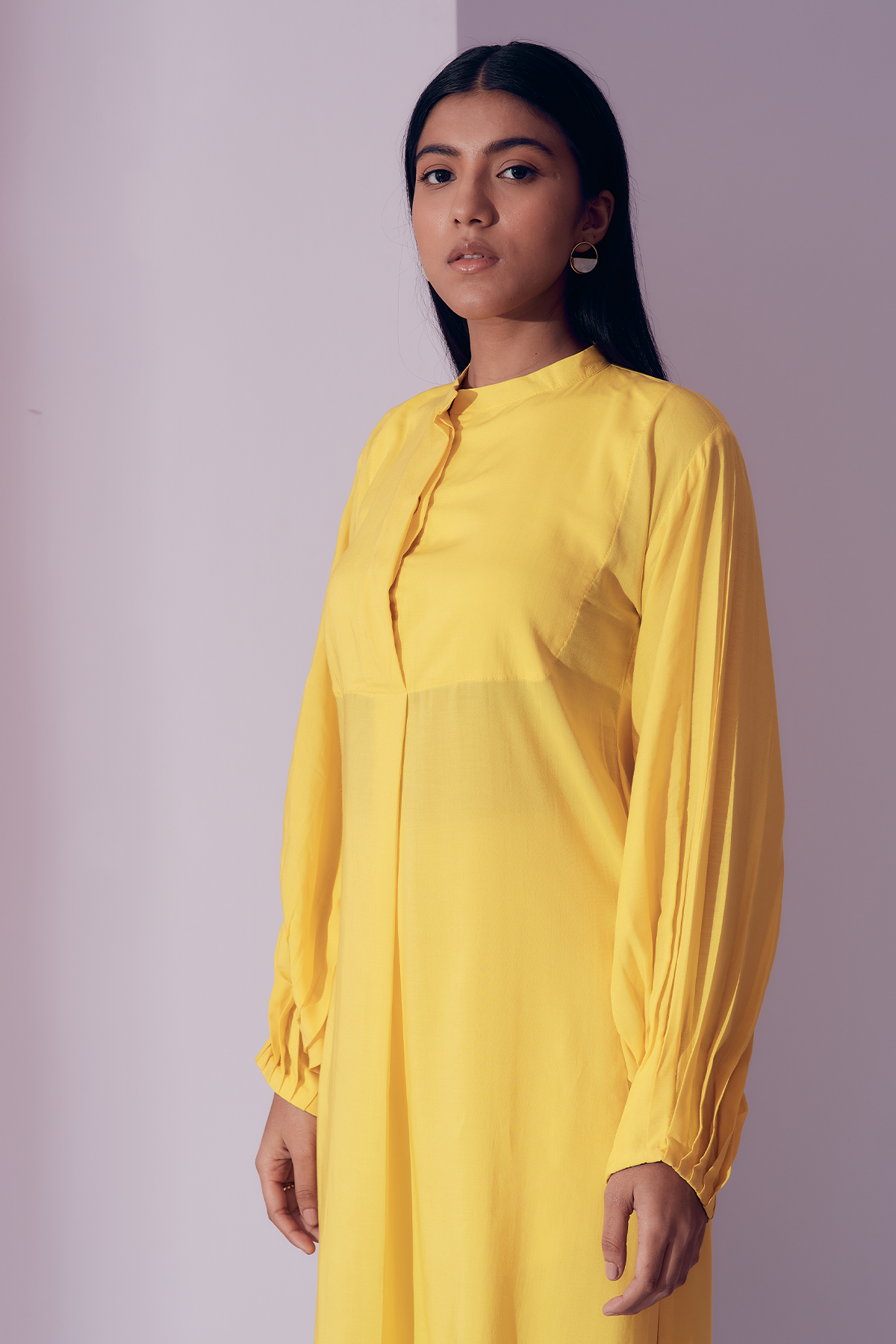 Napa Long Shirt - Sunrise Yellow