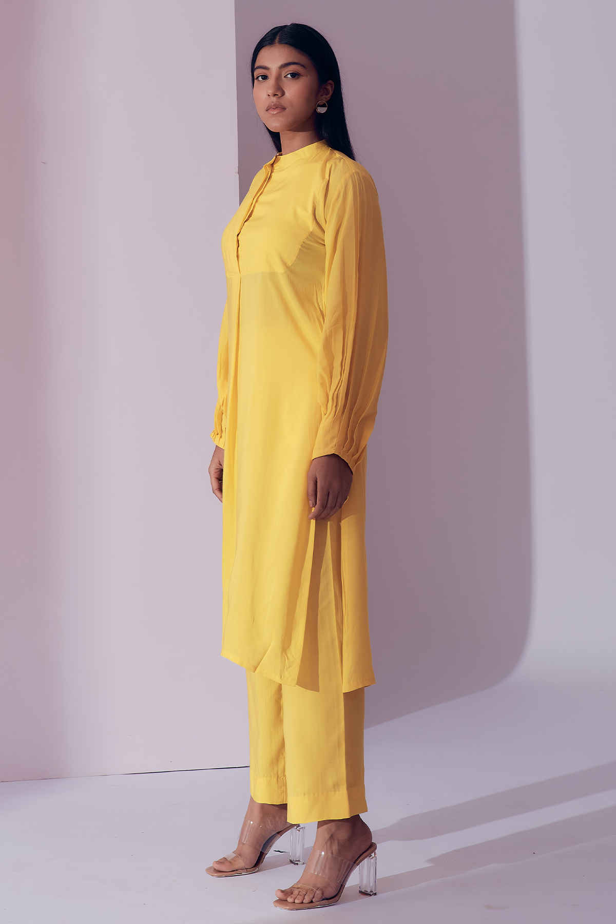 Napa Long Shirt - Sunrise Yellow