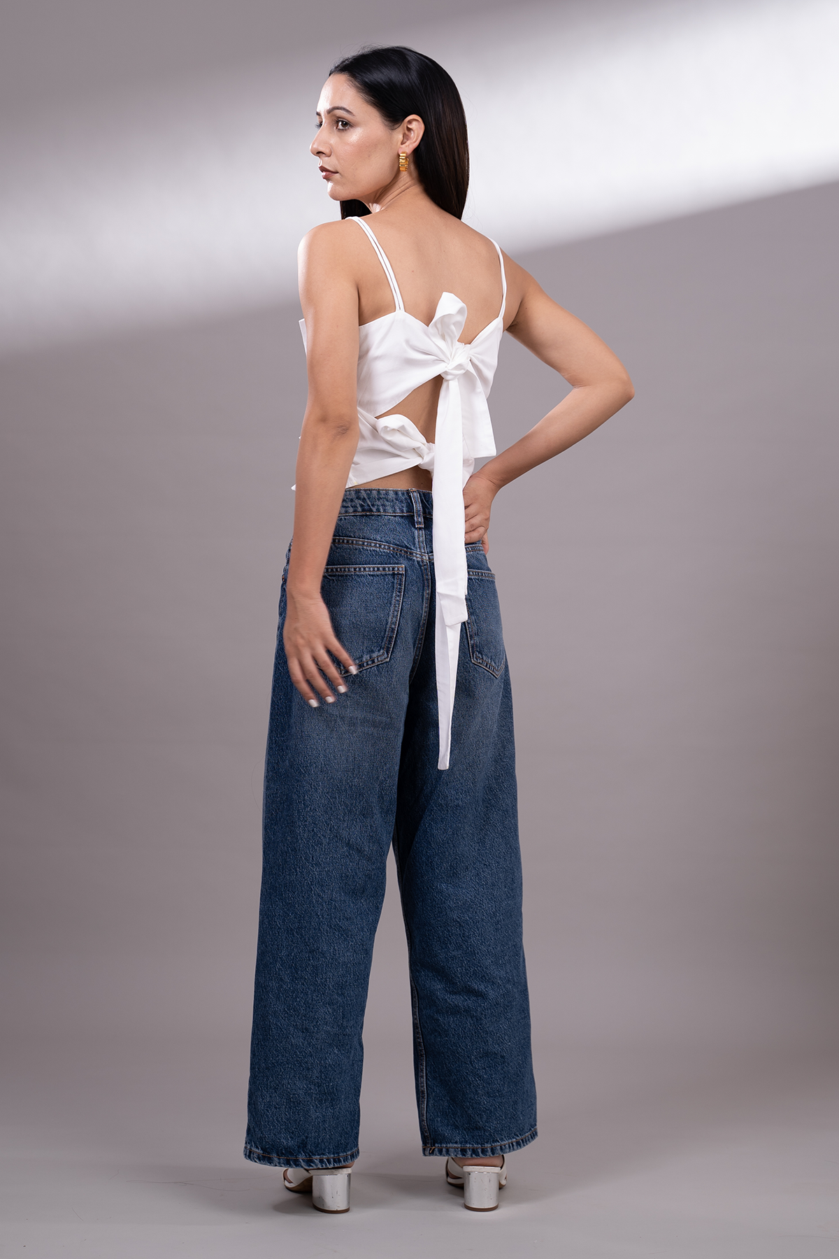 Snow Crop Top - White