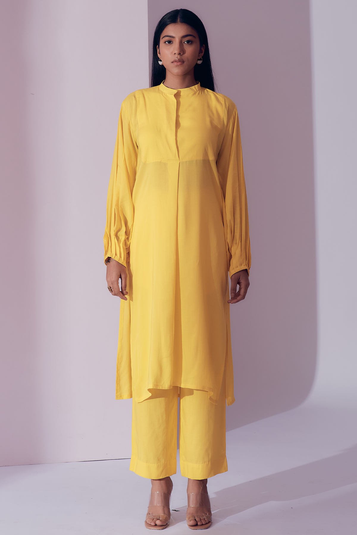 Napa Long Shirt - Sunrise Yellow