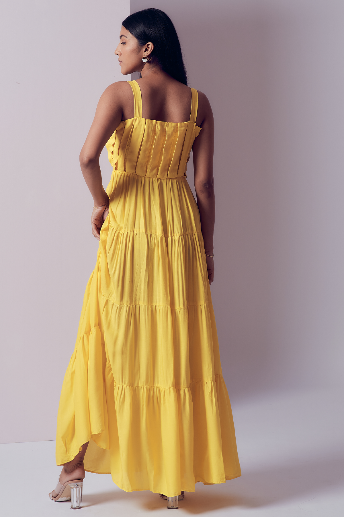 Merrylin Dress - Sunrise Yellow
