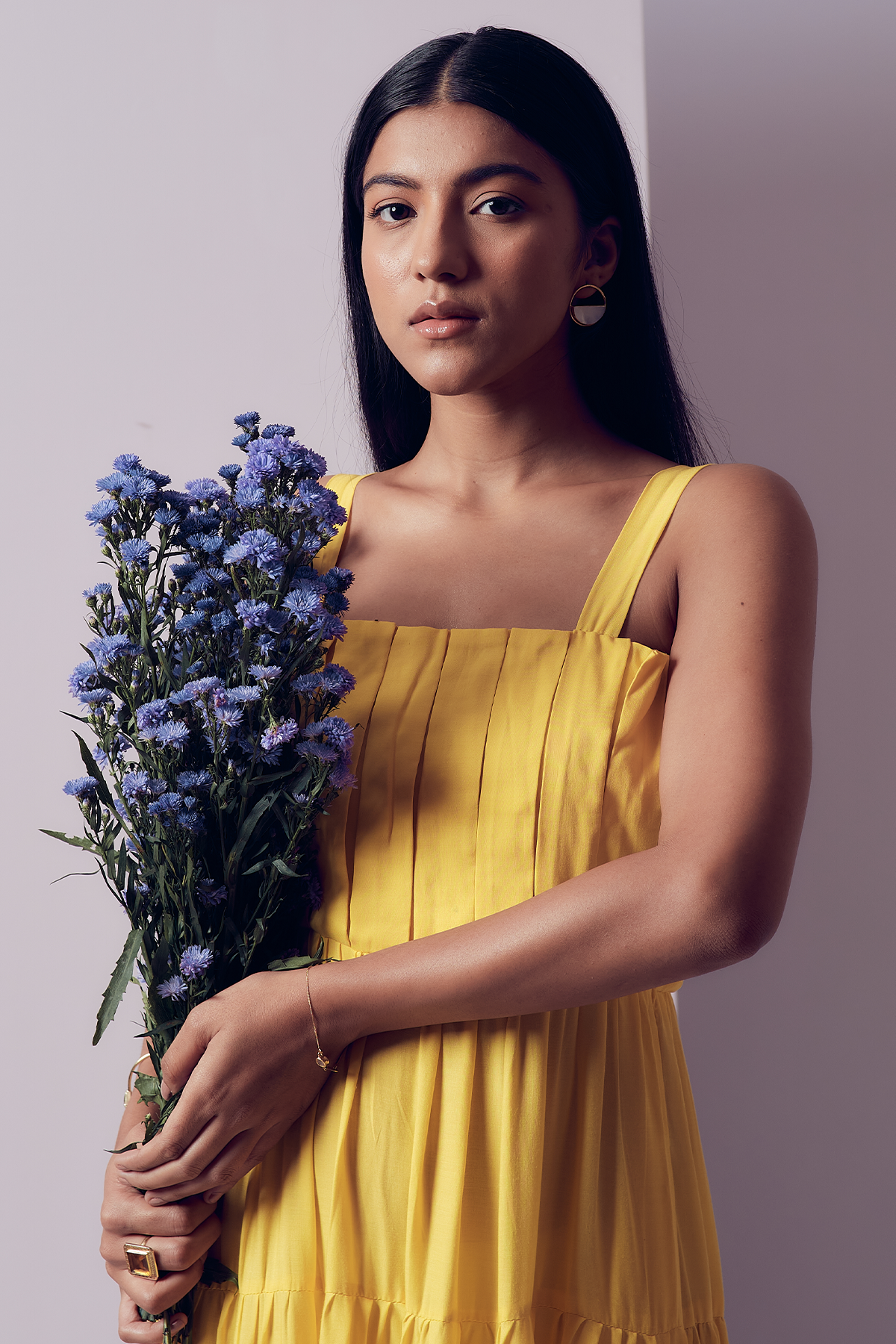 Merrylin Dress - Sunrise Yellow