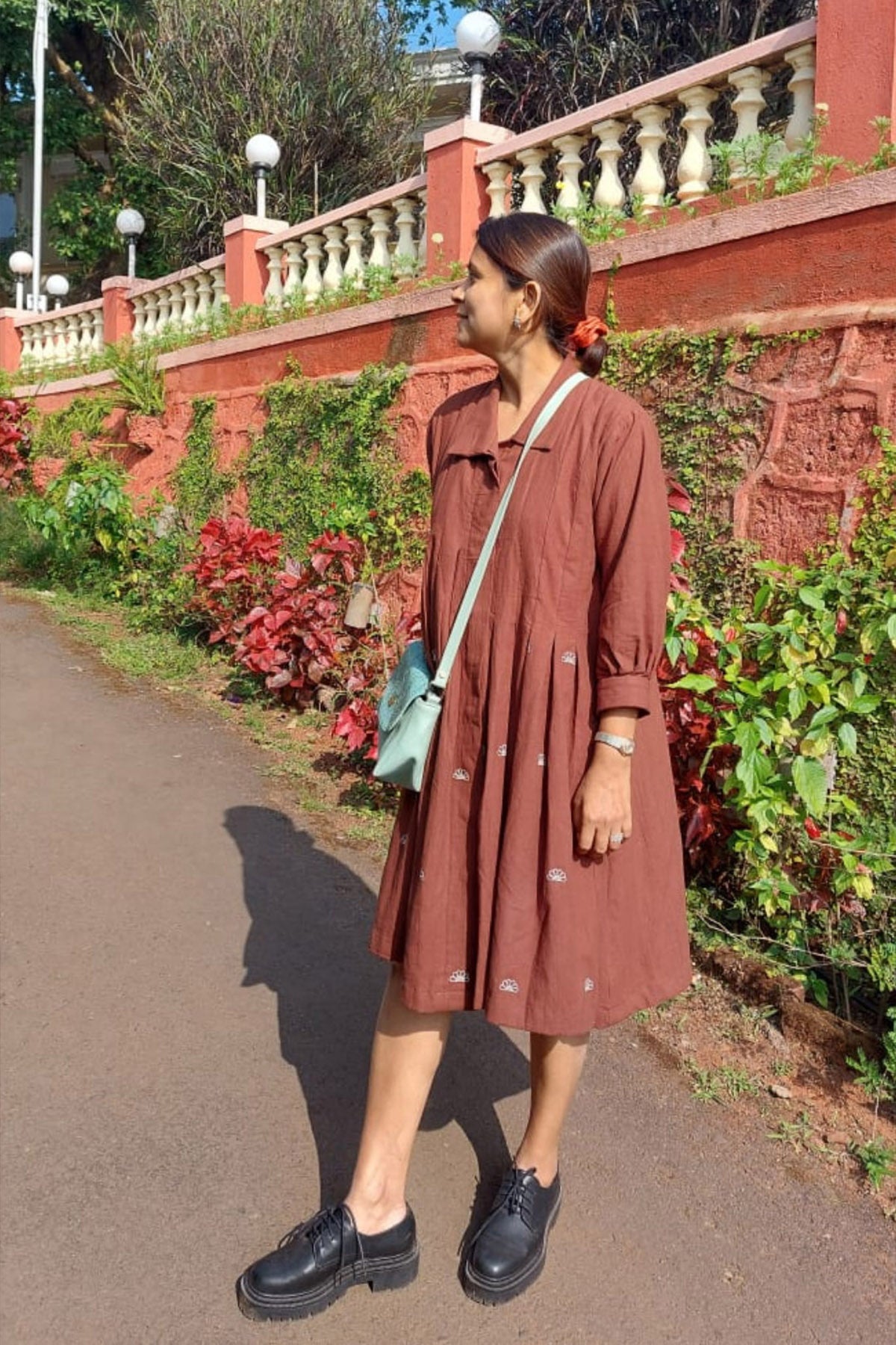 Mangrove Dress - Cinnamon