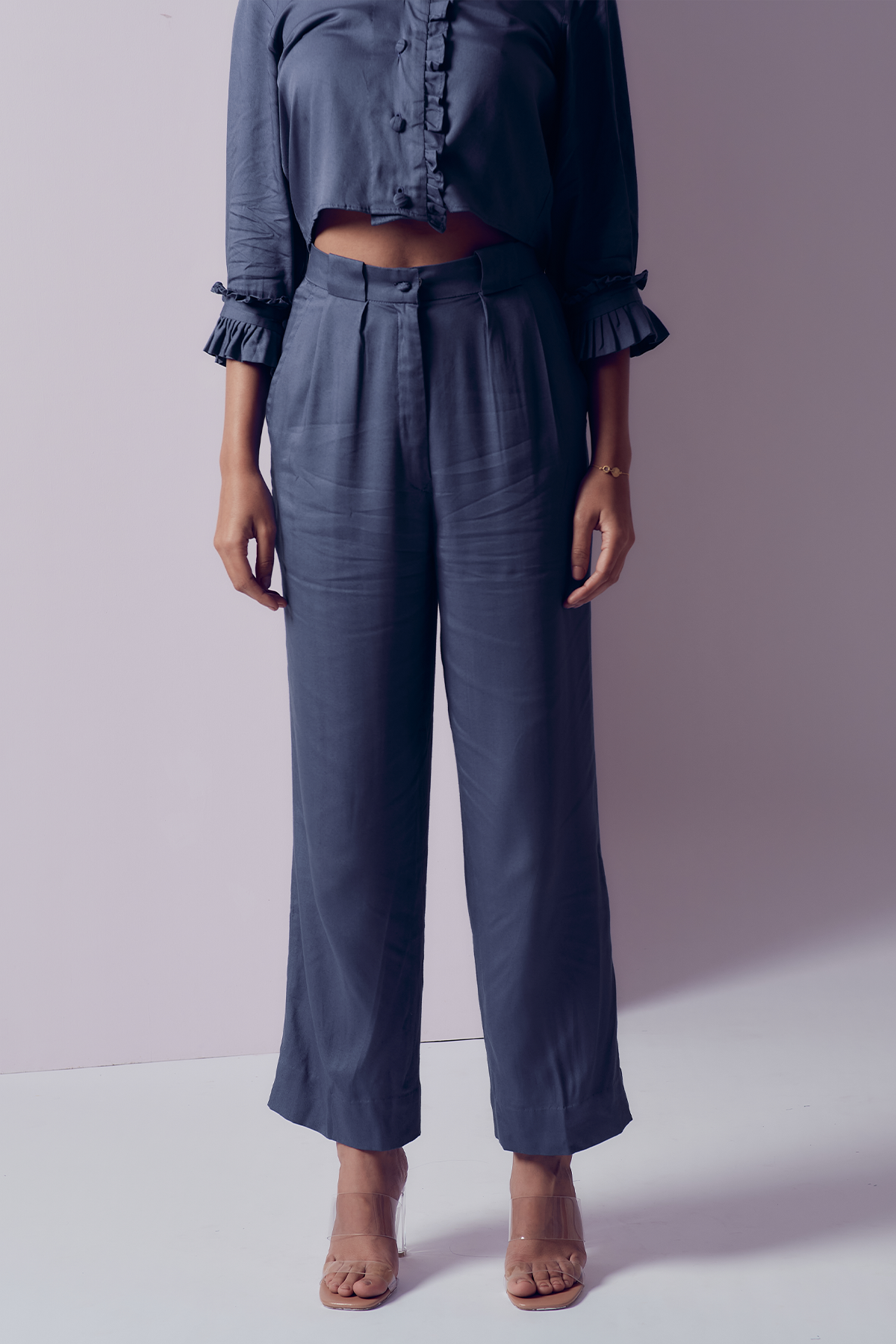 Tokyo Pants - Blue lagoon