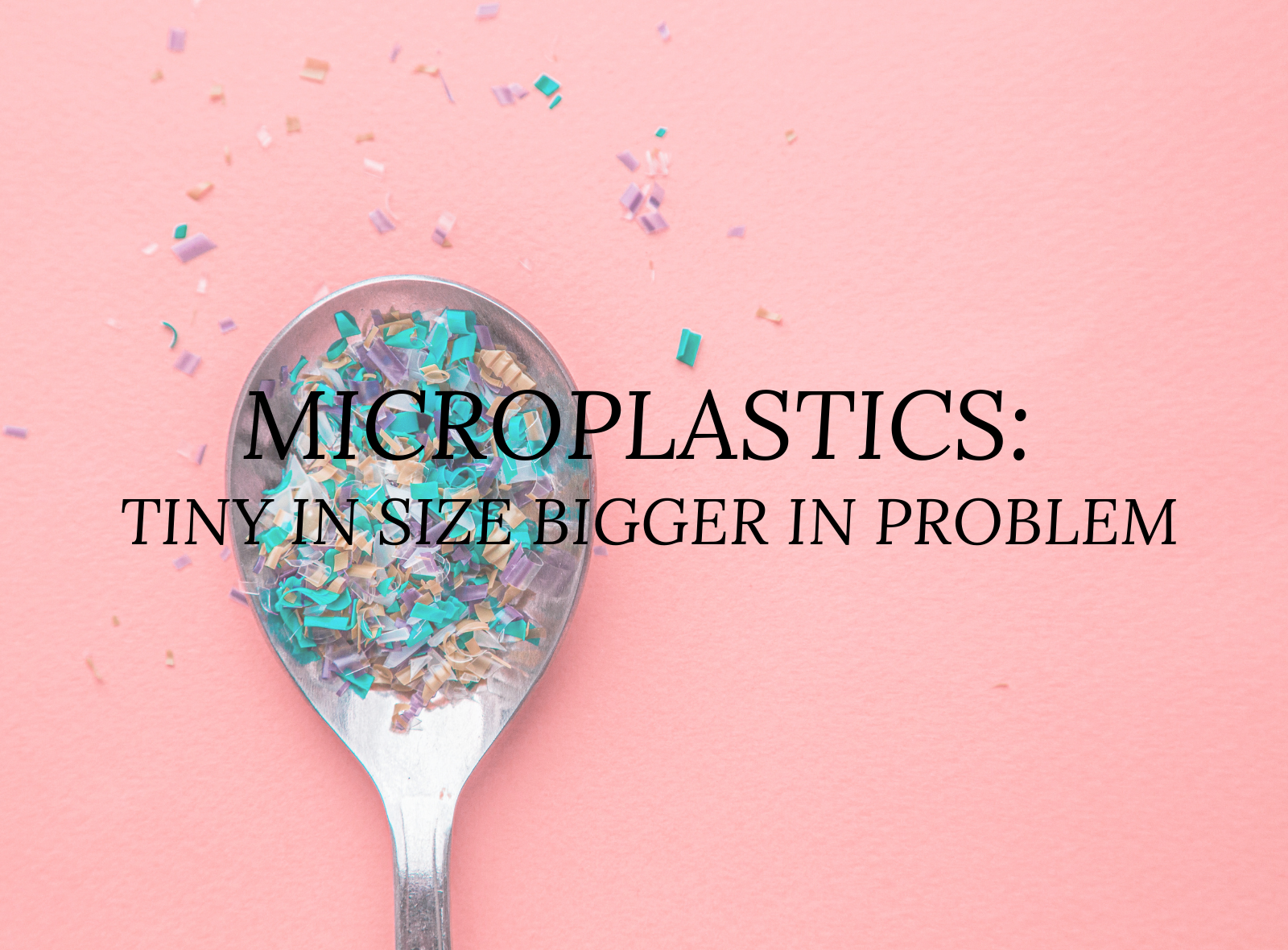 MICROPLASTICS: TINY IN SIZE BIGGER IN PROBLEM