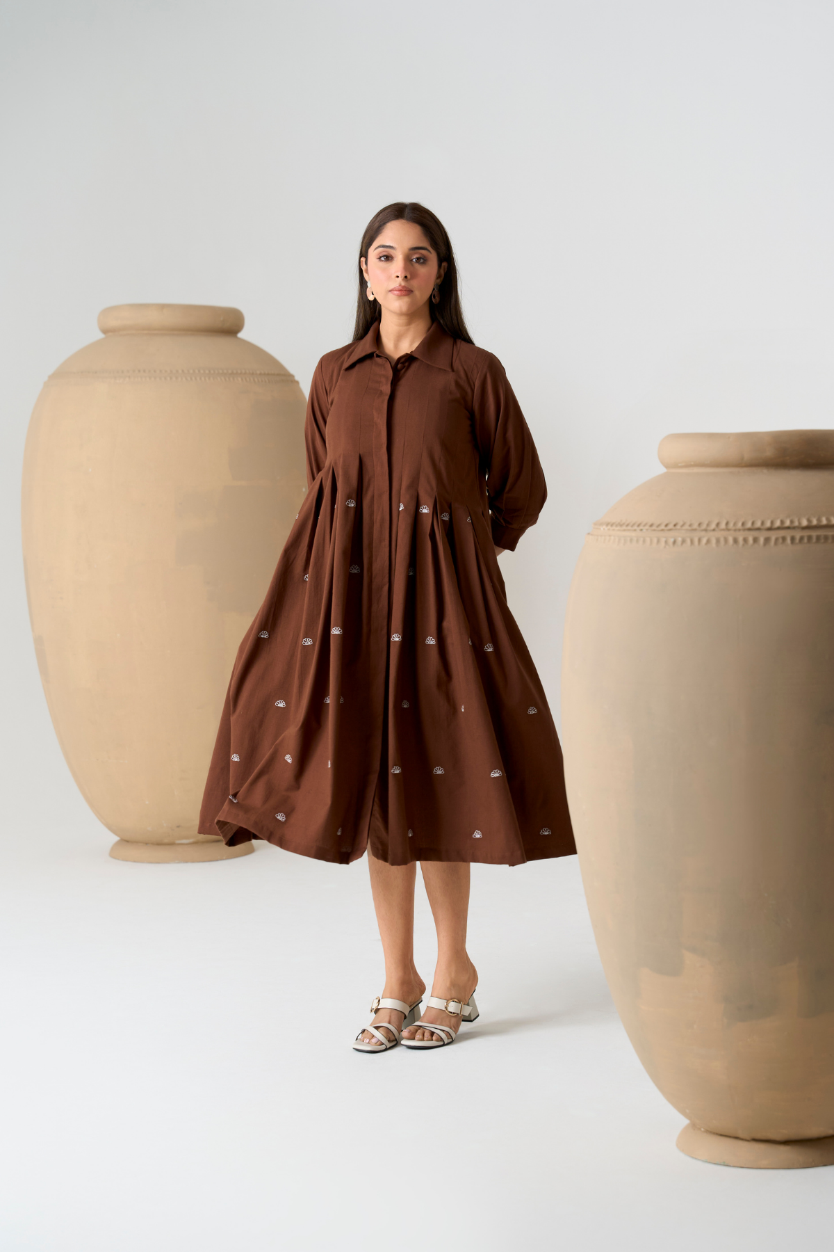 Mangrove Dress - Cinnamon