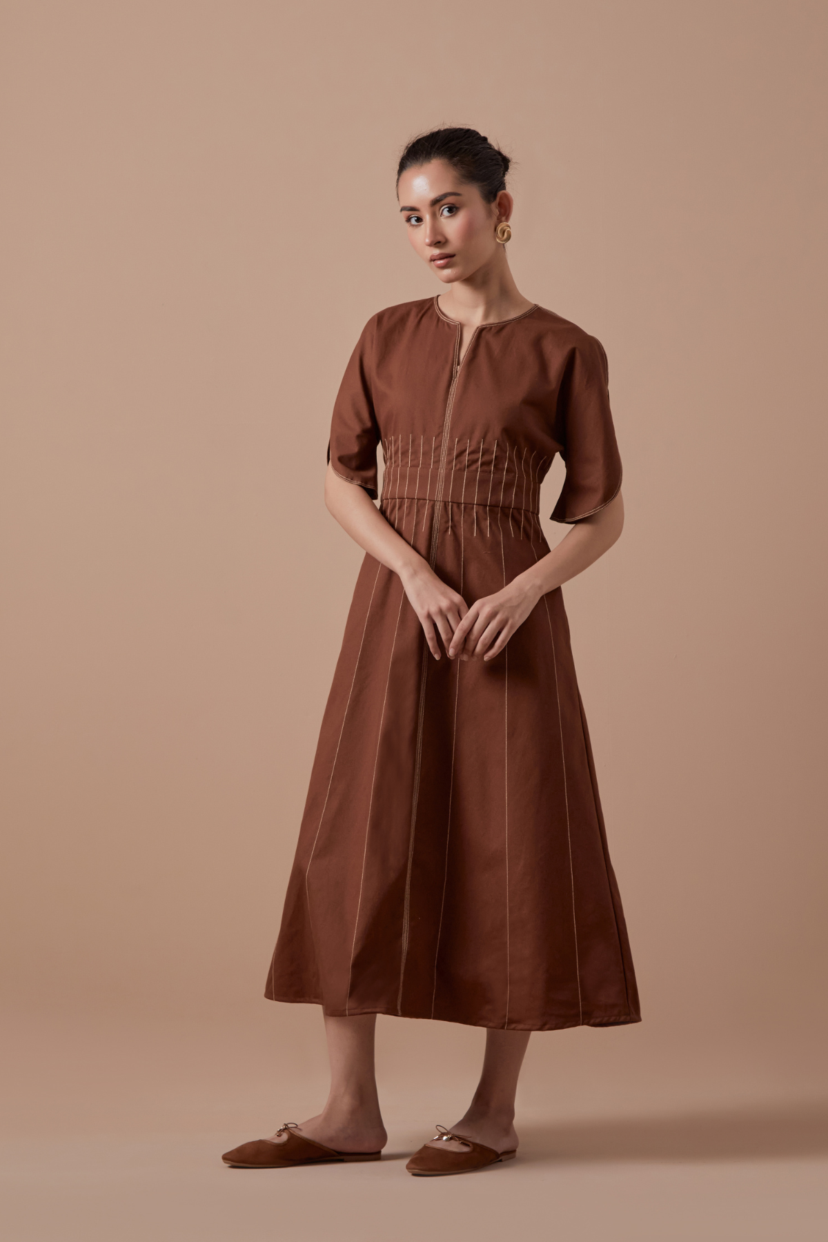 Brown Sole Dress