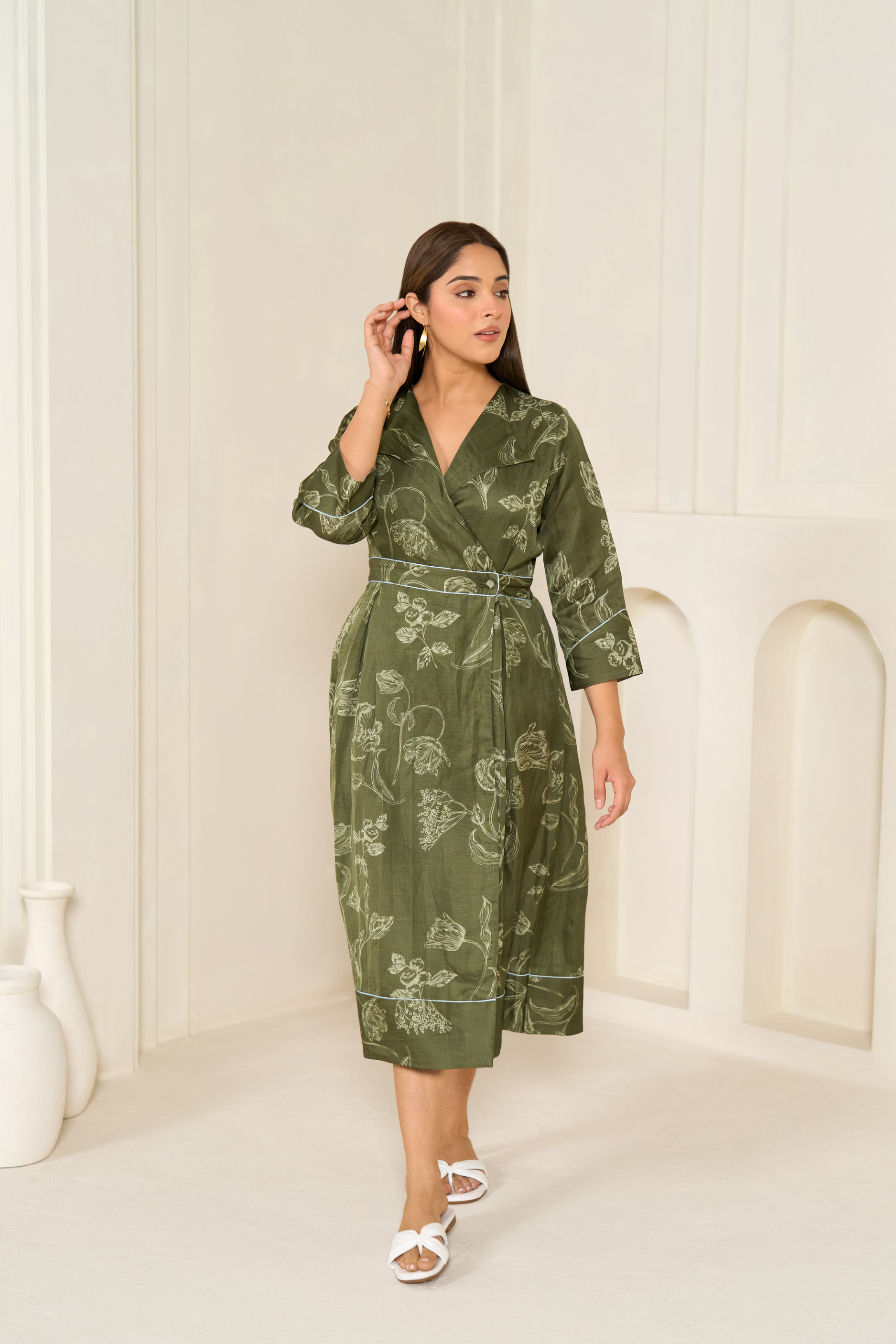 Liberty Wrap Dress