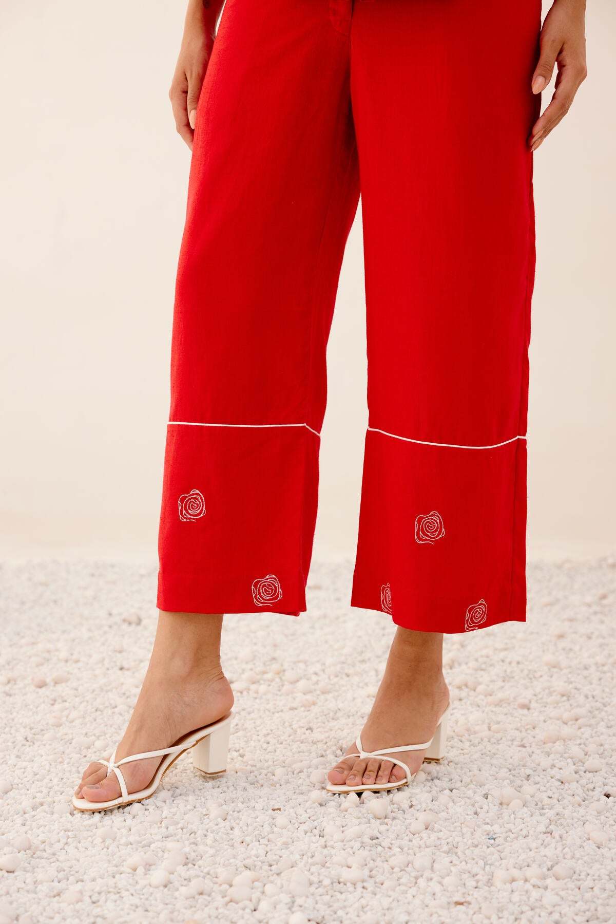 Rosy Pants - Red