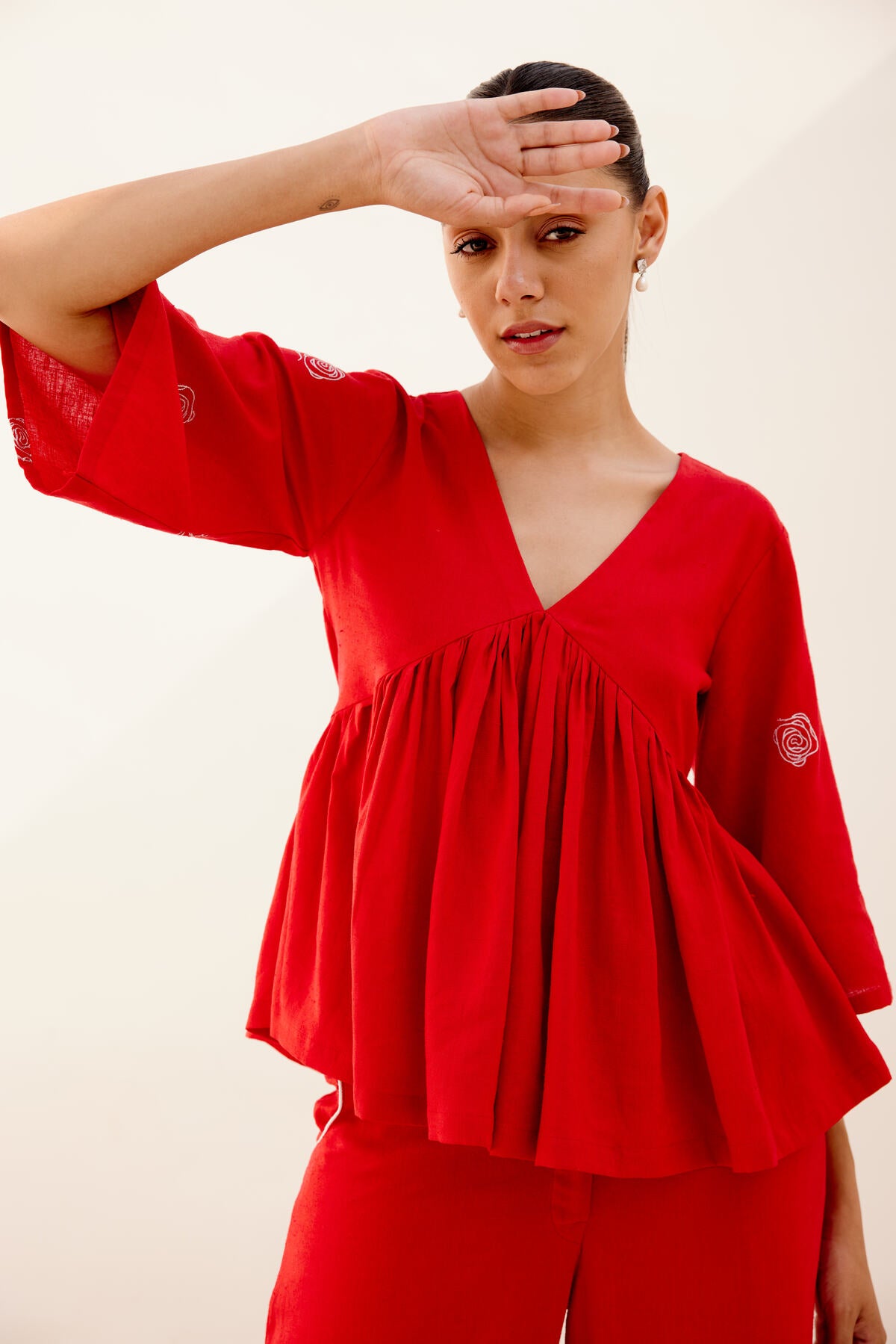 Mia Top - Red