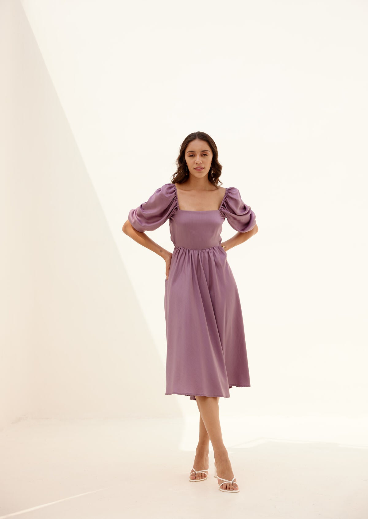 Hush Hush Cut Out Dress - Lavender