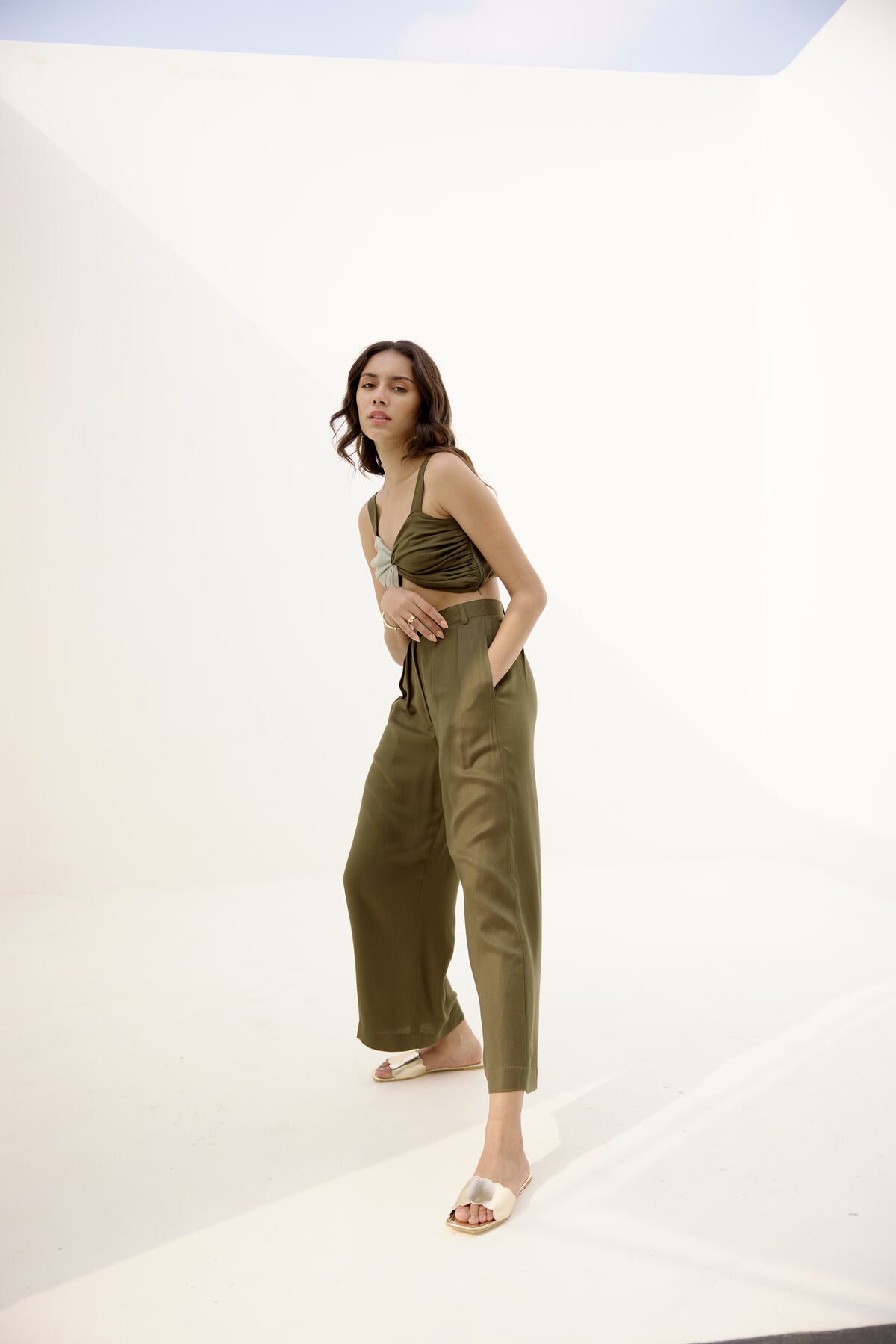 Fern Co-ord set - Green (Set of 2)